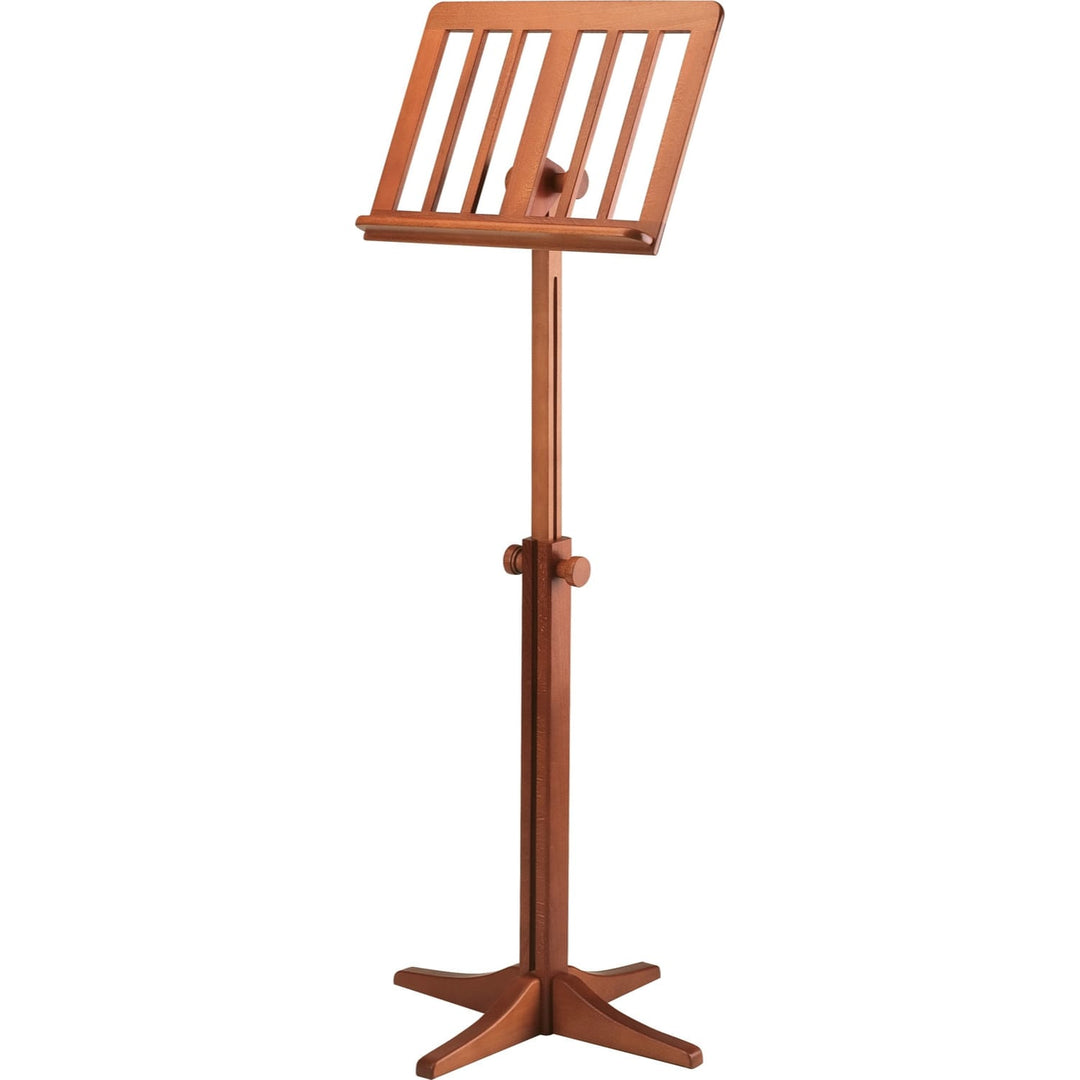 K&M 116/1 Wooden Music Stand (Cherrywood)