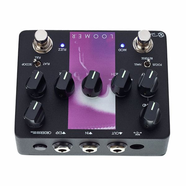 Keeley Loomer Fuzz and Reverb Guitar Pedal