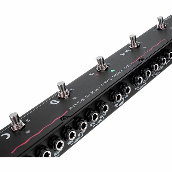Voodoo Lab PX8P PX-8 PLUS Pedal Switcher True Bypass & Programmable