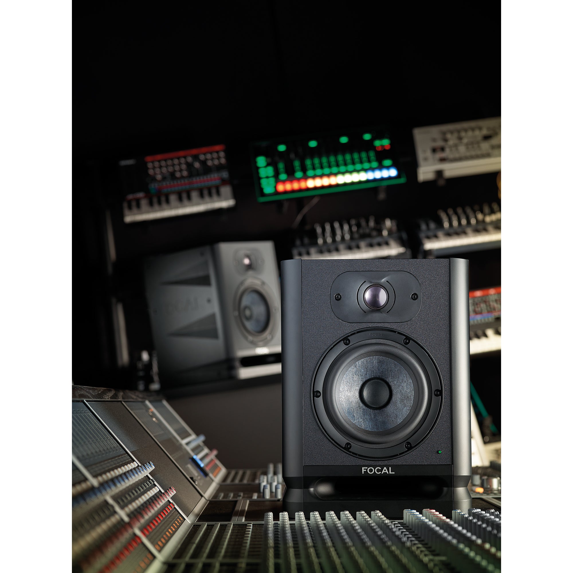 Focal Alpha 50 Black Evo Studio Reference Monitor - 5'' – Music