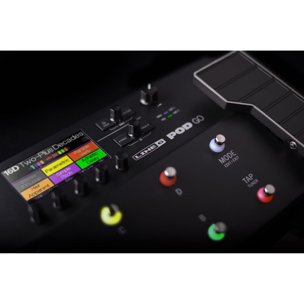 Line 6 POD Go Multi-Effects Processor Guitar Pedal