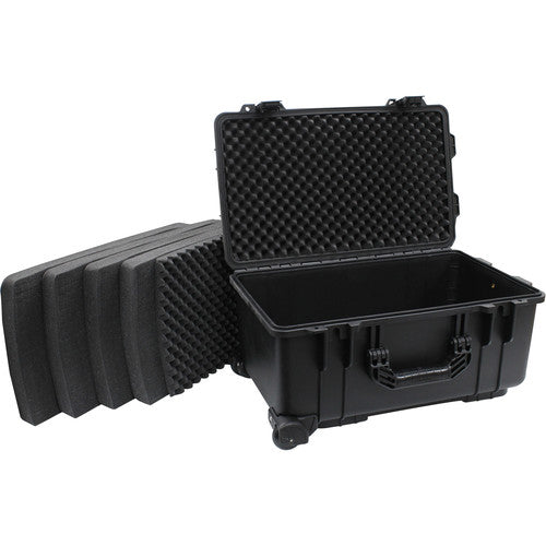 Odyssey Watertight & Dust-Proof Vulcan Series Utility Trolley Case with Pullout Handle & Wheels (Interior: 20 x 9.5 x 11.5'')