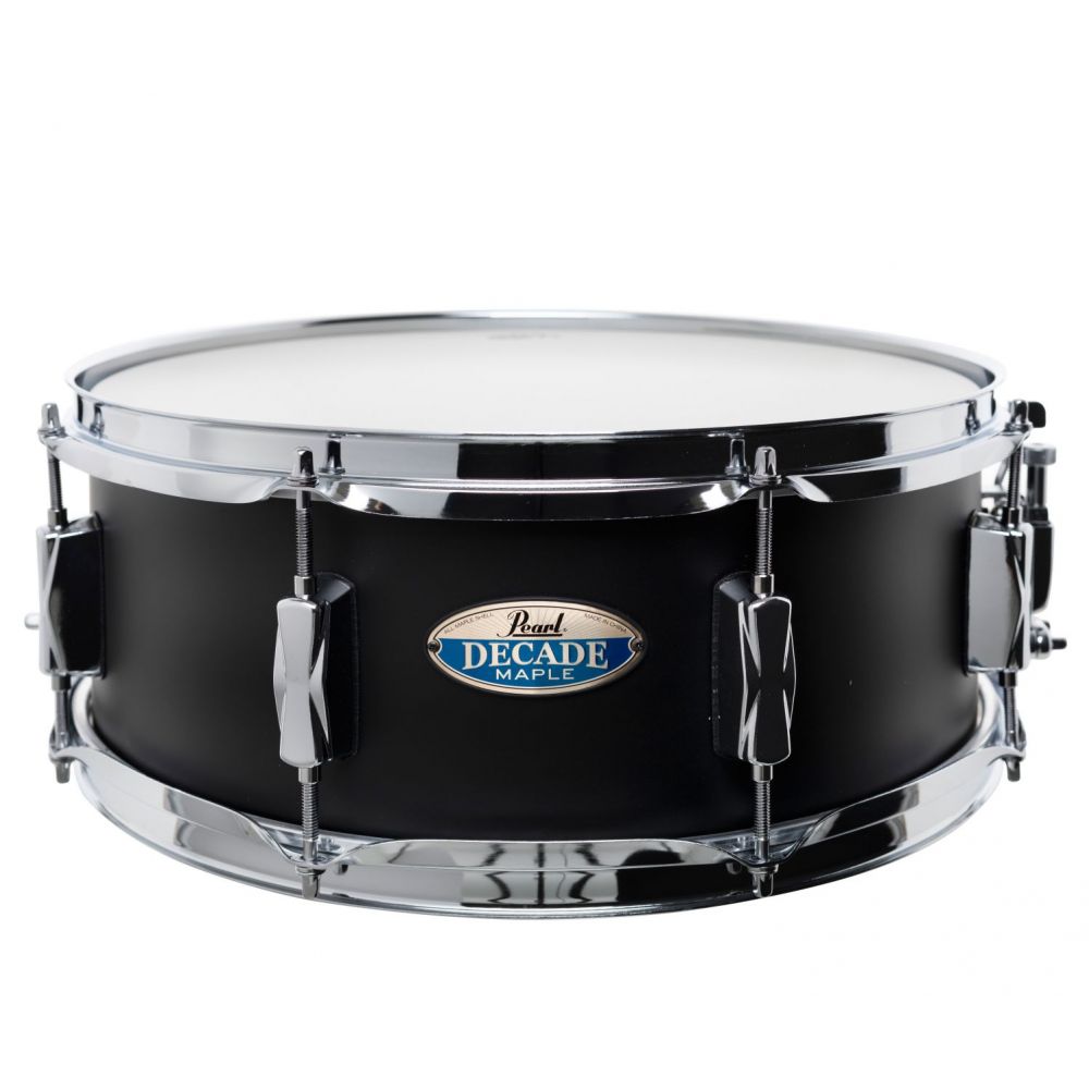 Pearl Decade Maple DMP1455SC 14" x 5.5" Snare Drum #234 Black Ice