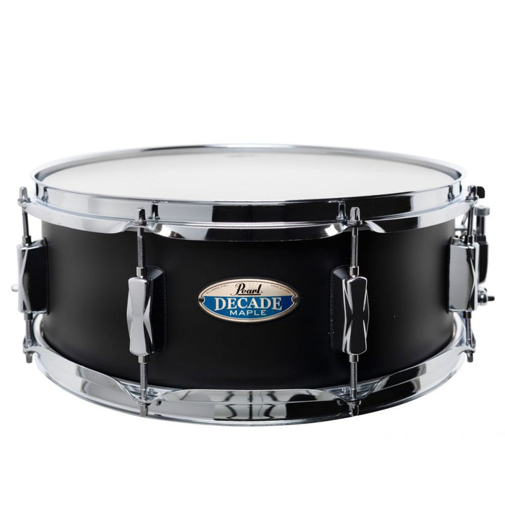 Pearl Decade Maple DMP1455SC 14" x 5.5" Snare Drum #234 Black Ice