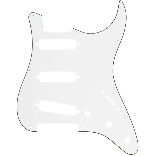 Fender Pickguard for Stratocaster S/S/S 11-Hole Mount 3-Ply - Parchment