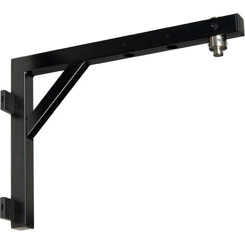 Neumann LH 45 L' shaped adapter to mount a loudspeaker onto a wall - Black (RAL 9005)
