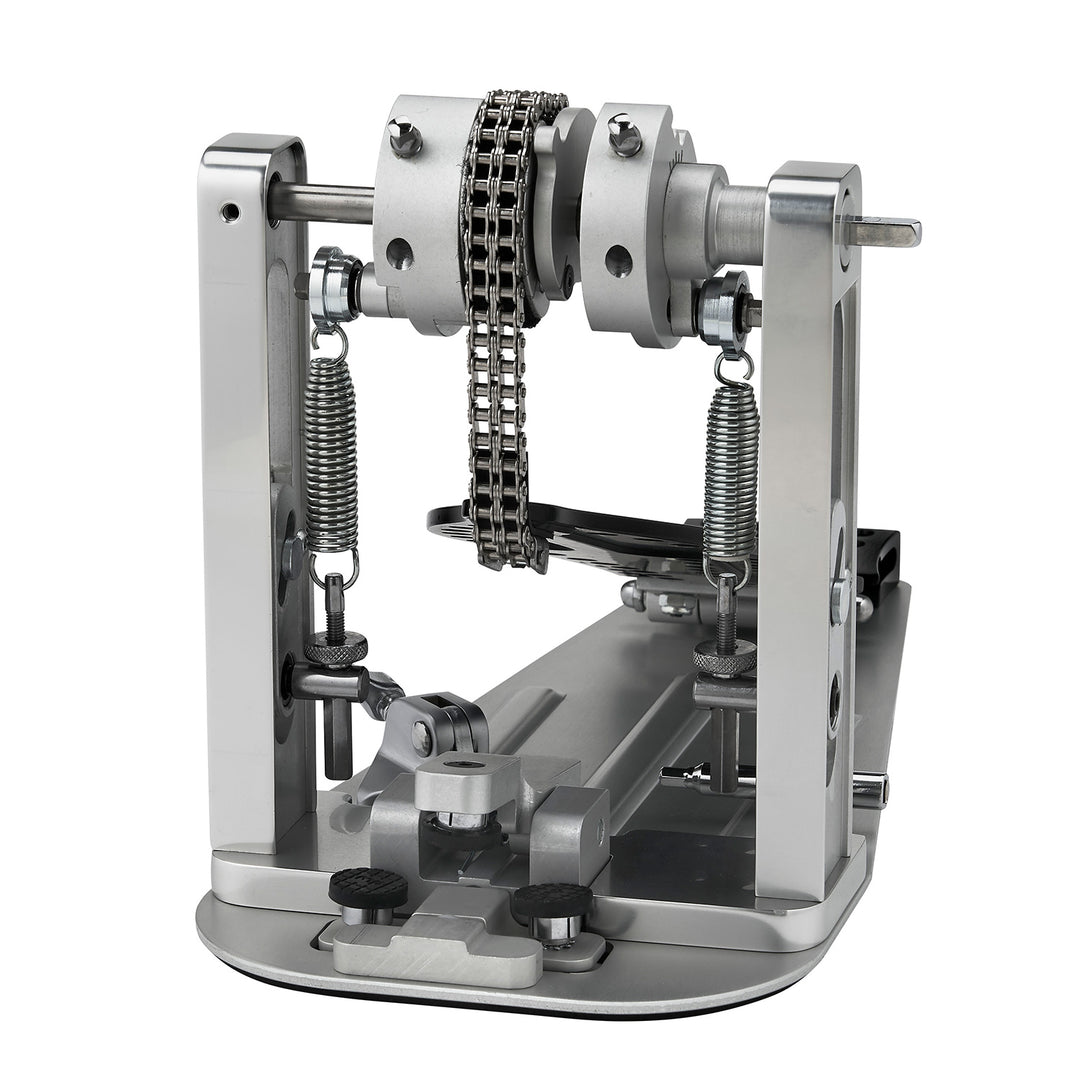 DW CPMCD2BK Machined Chain Drive Double w/ Black Footboard & Heel