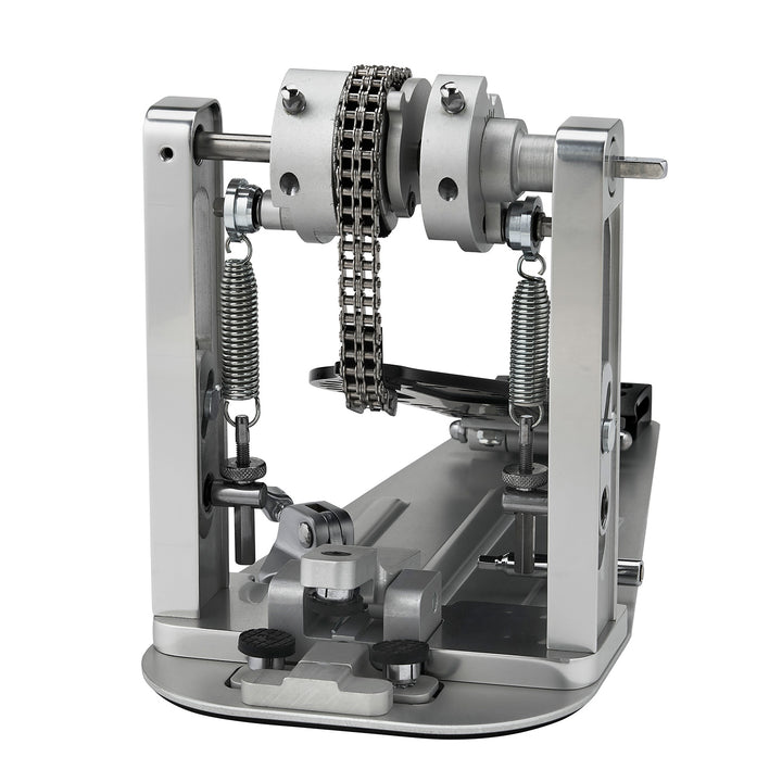DW CPMCD2BK Machined Chain Drive Double w/ Black Footboard & Heel