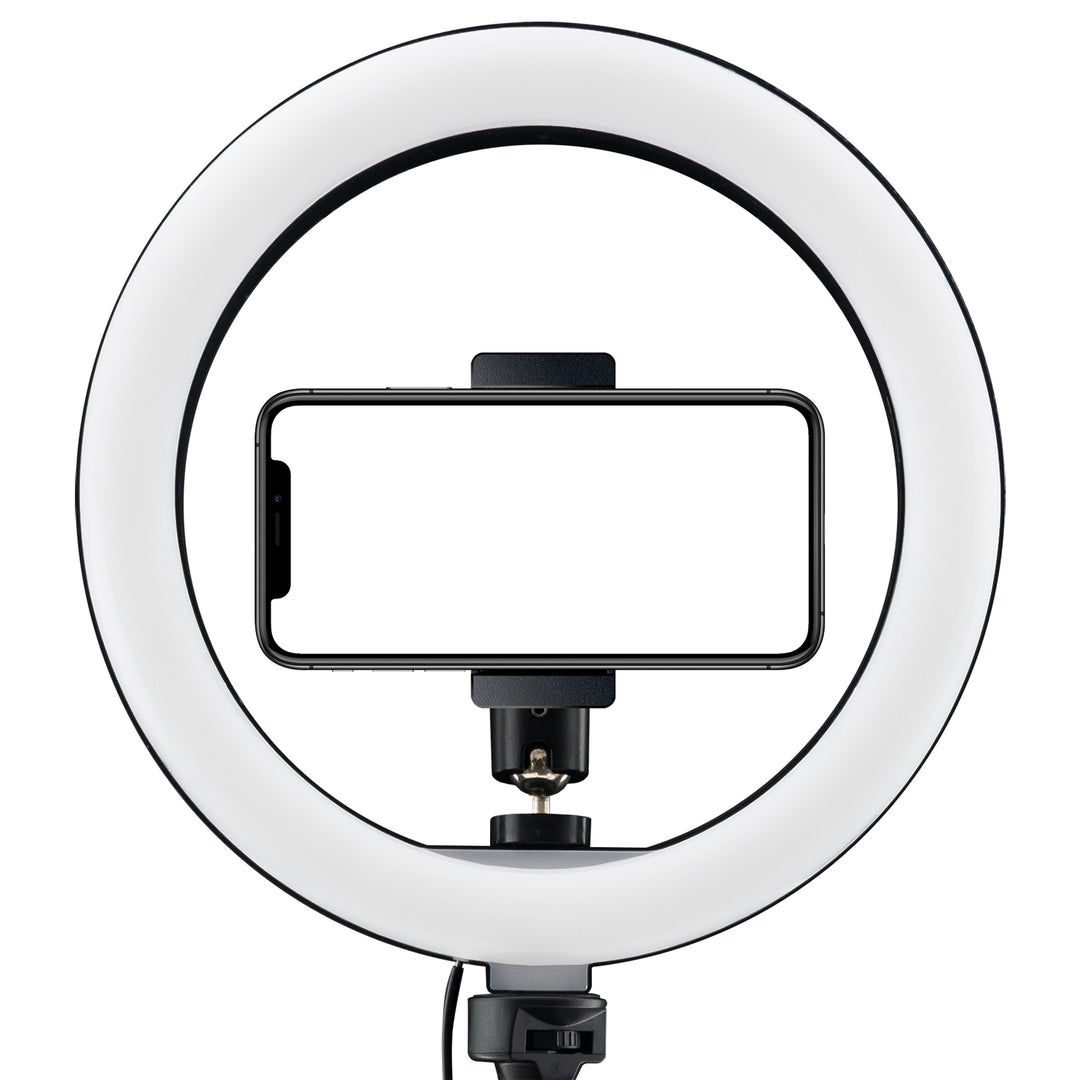 Mackie mRING-10 3-Color Ring Light Kit w/ Stand & Remote - 10"