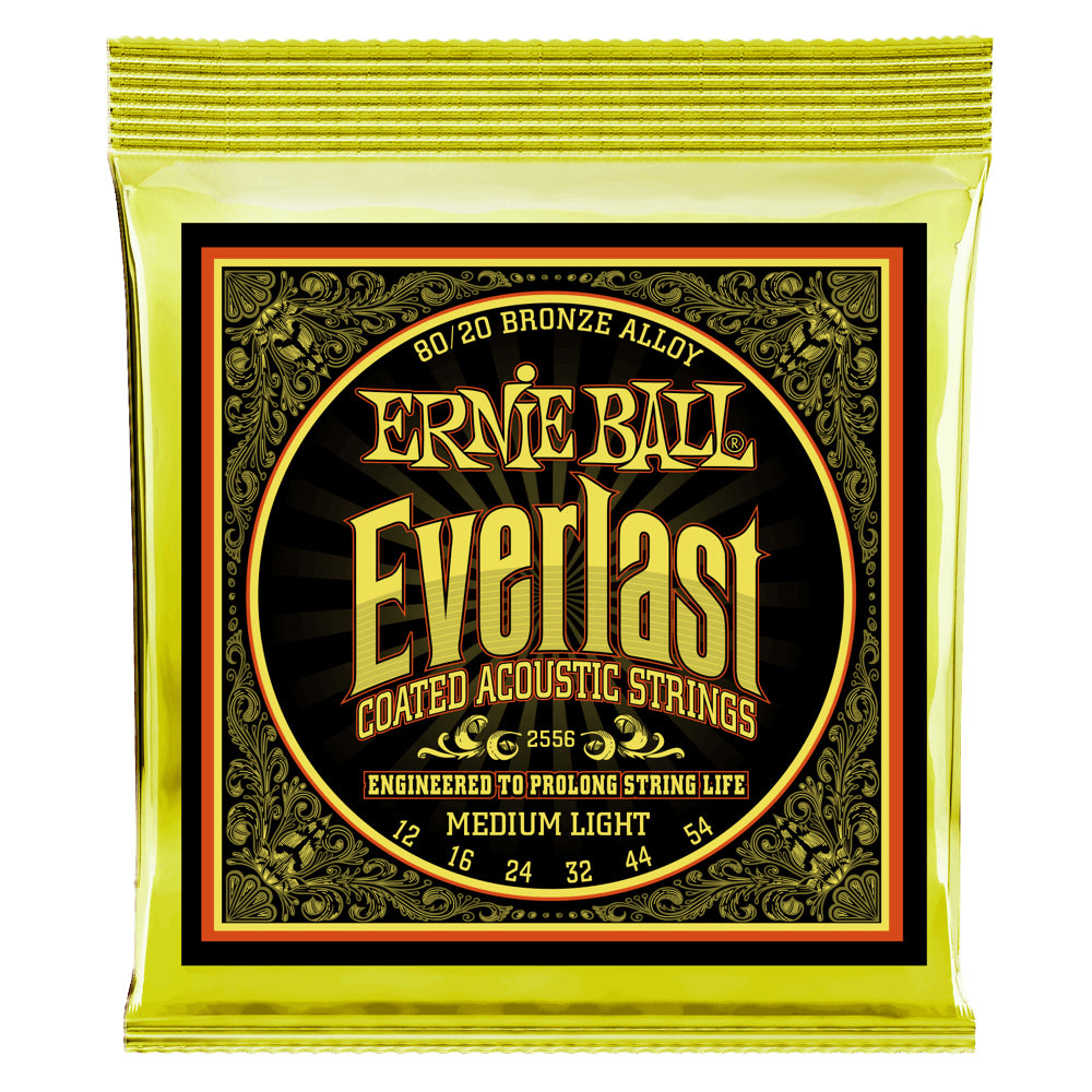 Ernie Ball 2556EB EVERLAST 80/20 MED/LIG 12-54