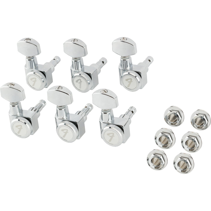Fender Locking Stratocaster/Telecaster Machine Heads - All Short Post, Chrome (6-Pack)