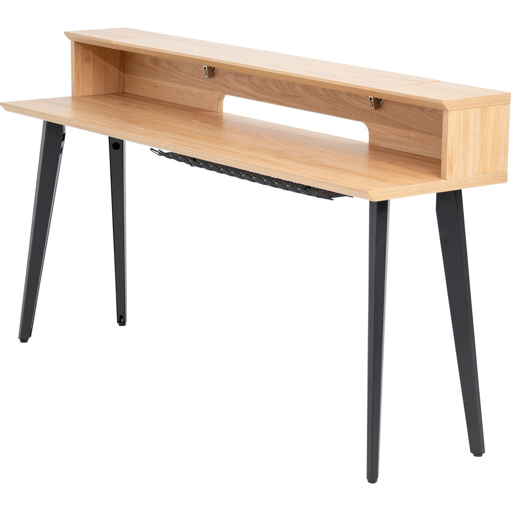 Gator Elite Furniture Series 88-Note Keyboard Table - Natural Maple Matte