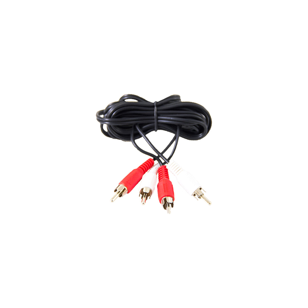 Listen Technologies LPT-A107-B - Dual RCA to Dual RCA Cable 6.6 ft. (2.0 m) - Music City Canada