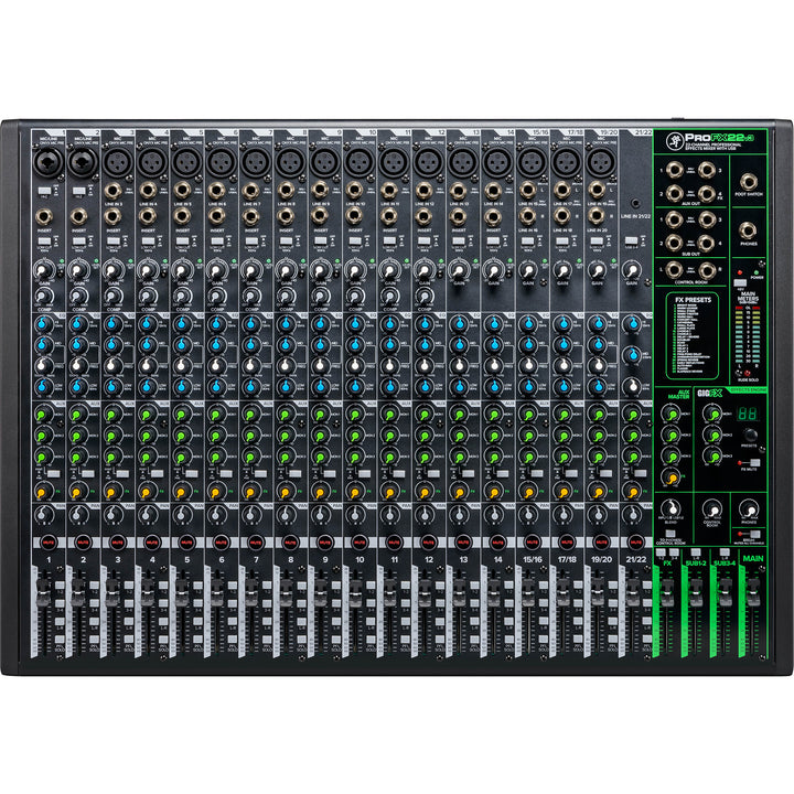 Mackie ProFX22v3 22-Channel Mixer w/ FX and USB Interface ProFX v3