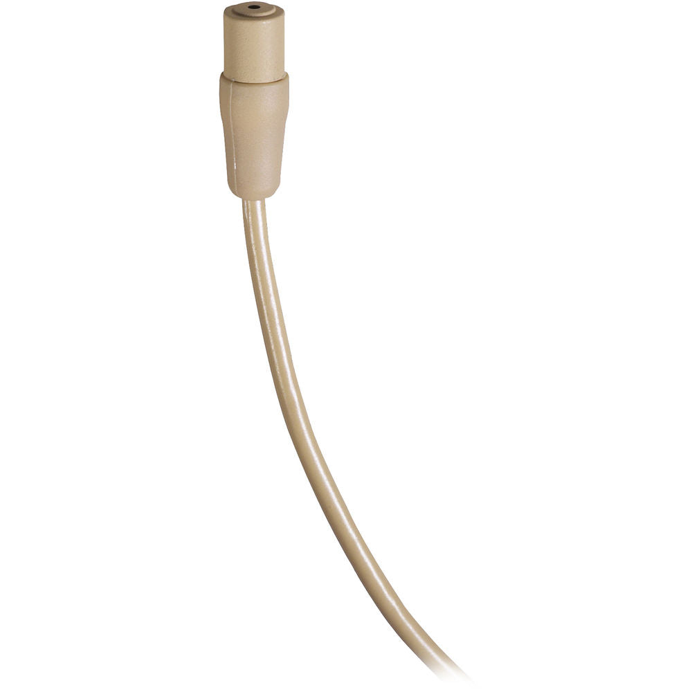 Audio-Technica AT899c Subminiature Omnidirectional Condenser Lavalier Microphone w/ cH Connector - Beige