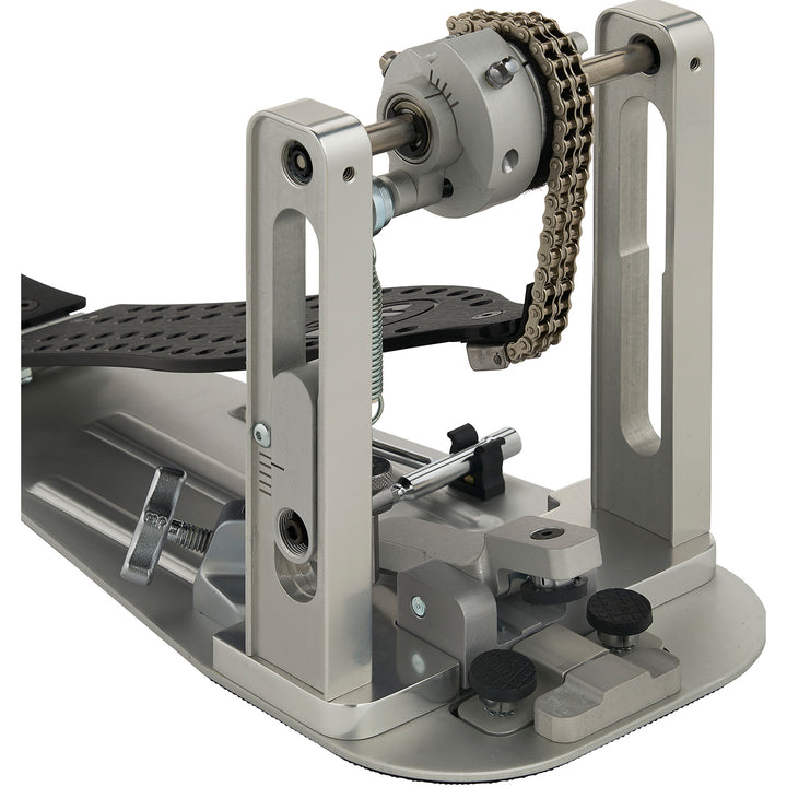DW CPMCD2BK Machined Chain Drive Double w/ Black Footboard & Heel