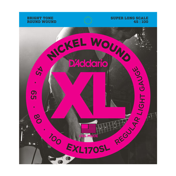 D'Addario EXL170SL - SET BASS XL 45-100 SUPER LONG