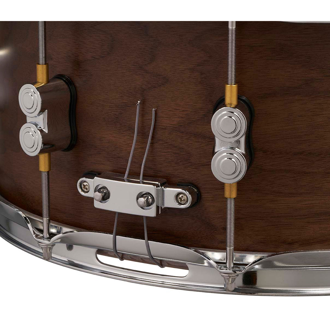 PDP Concept Series Maple Hybrid Limited Edition “EXT-PLY” 7x13 Snare Drum w/ Chrome Hardware - Walnut Natural Satin
