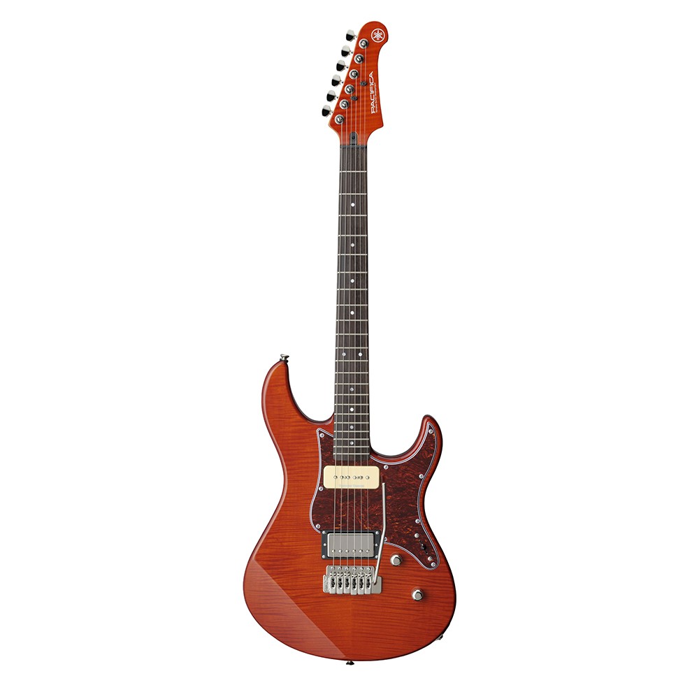 Yamaha PAC611VFM CB Pacifica 6-String RH Electric Guitar-Caramel Brown