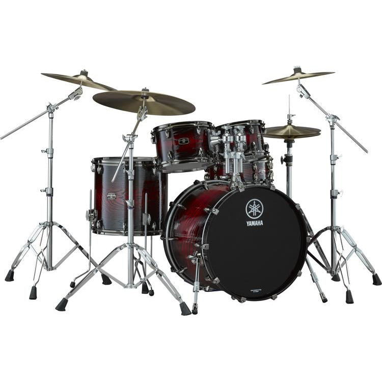 Yamaha Live Custom Hybrid Oak 5-Piece Shell Pack 20” Bass w/ Snare - Uzu Magma Sunburst
