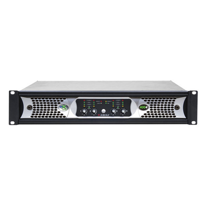 Ashly nX Series NX4004 4-Channel 400W Power Amplifier with Programmable Outputs