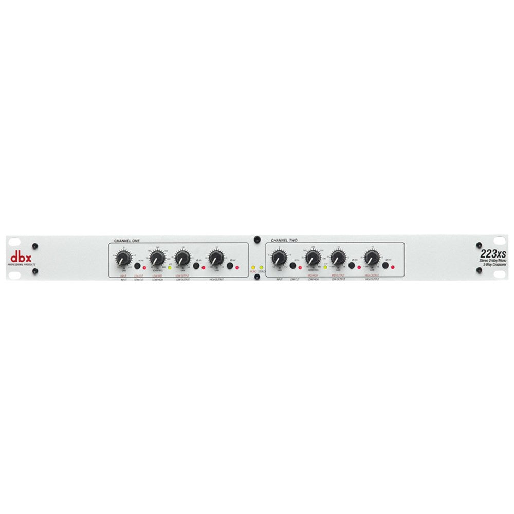 DBX 223XS Stereo 2-Way / Mono 3-Way Crossover