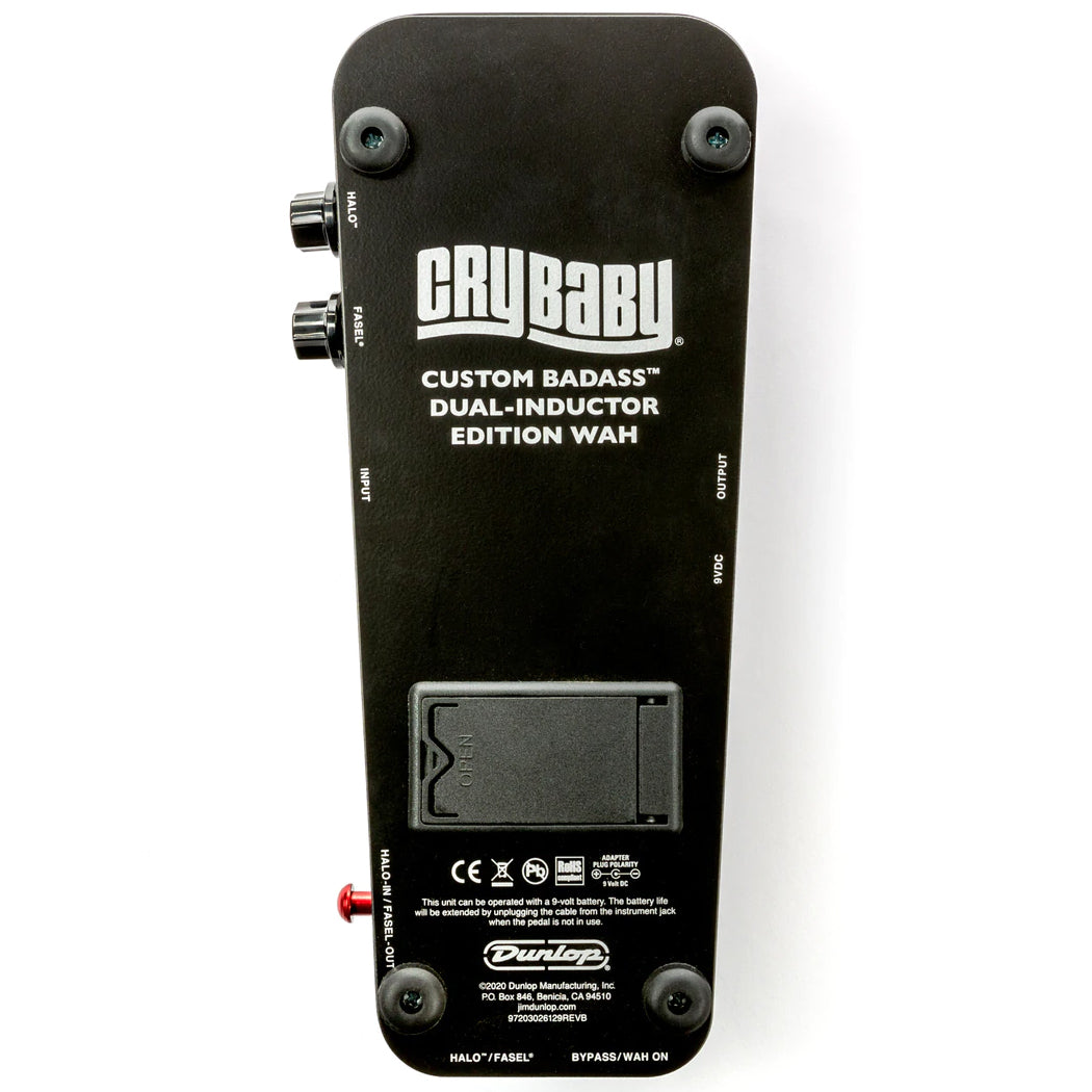 Dunlop Cry Baby Custom Badass Dual-Inductor Edition Wah Guitar Pedal