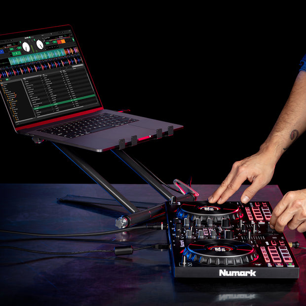 Numark Mixtrack Platinum FX 4-Deck Advanced DJ Controller w/ Jog Wheel Displays & Effects Paddles