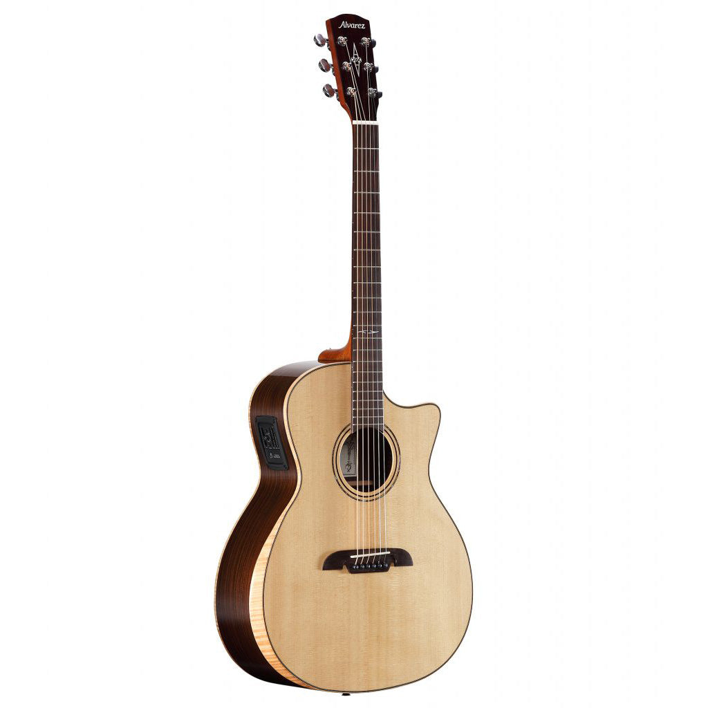 Alvarez AG70WCEAR - Grand Auditorium Acoustic Electric w/cutaway and Bevel Edge Armrest Natural Gloss Finish
