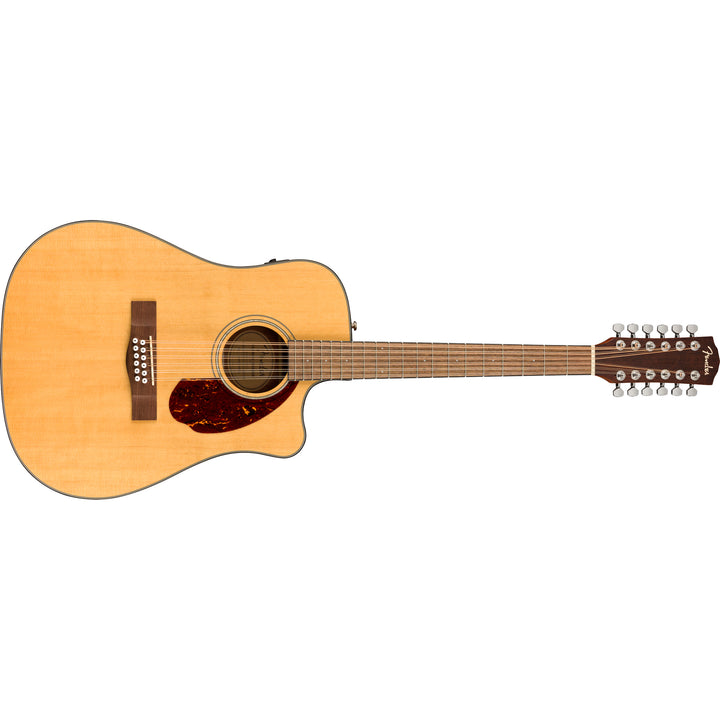 Fender CD-140SCE 12-String Acoustic Guitar Walnut Fingerboard w/ Case - Natural