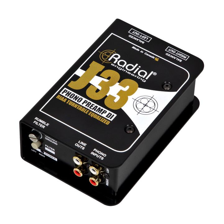 Radial J33- Turntable Preamp and Direct Box