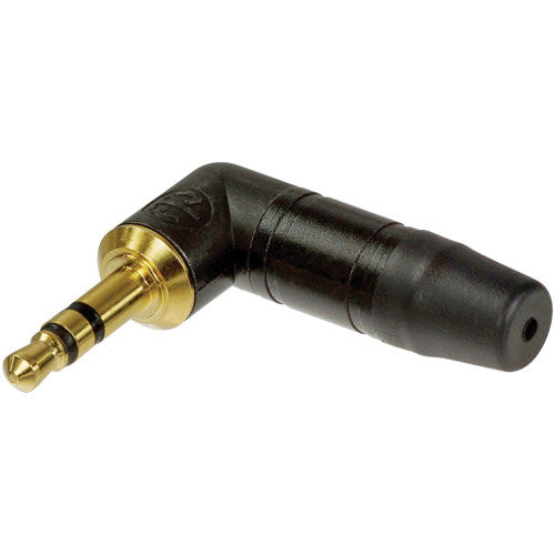 Neutrik NTP3RC-B - Black 3.5mm Mini Plug with Gold Contacts