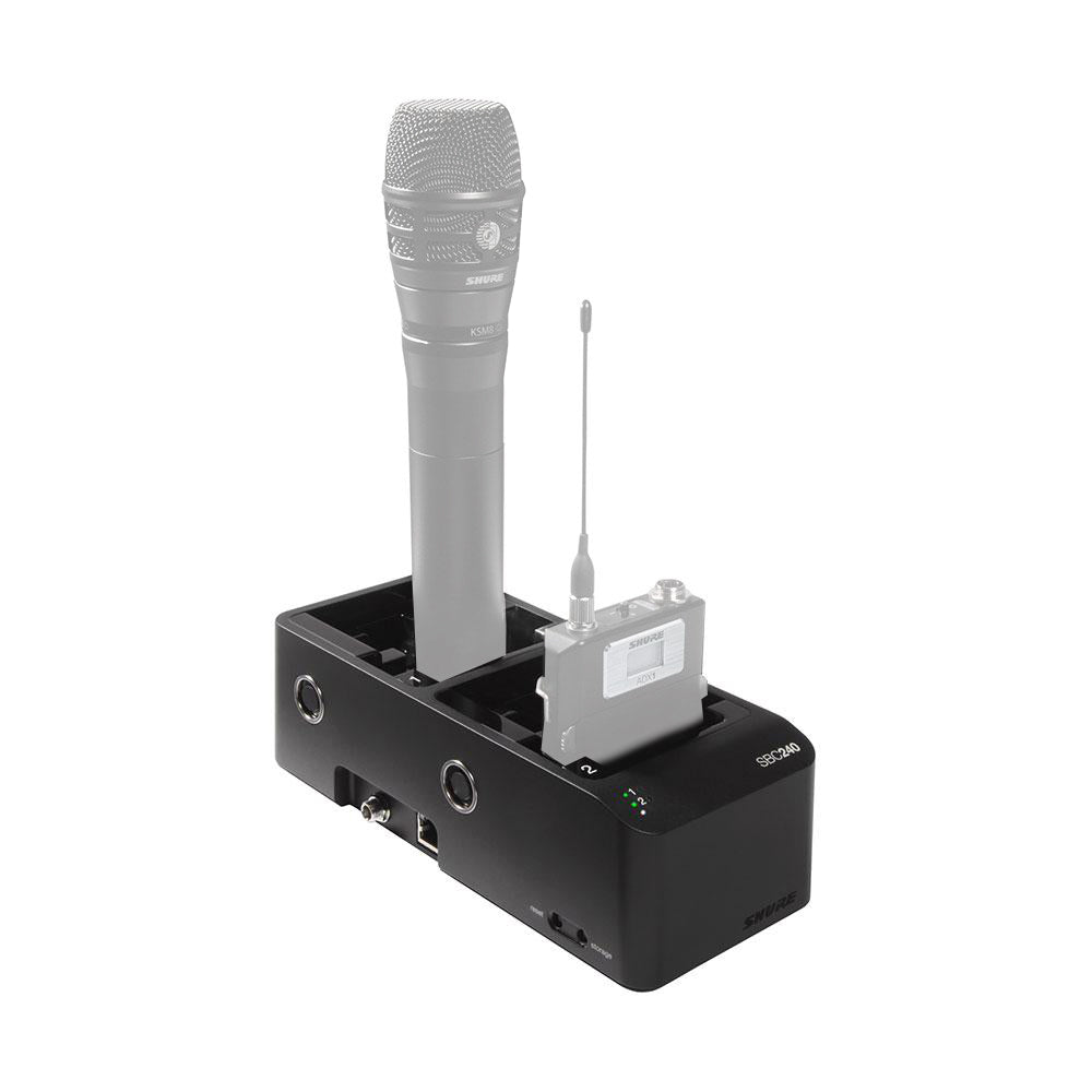 Shure SBC240 Dual Networked Axient Docking Charger (No PSU)