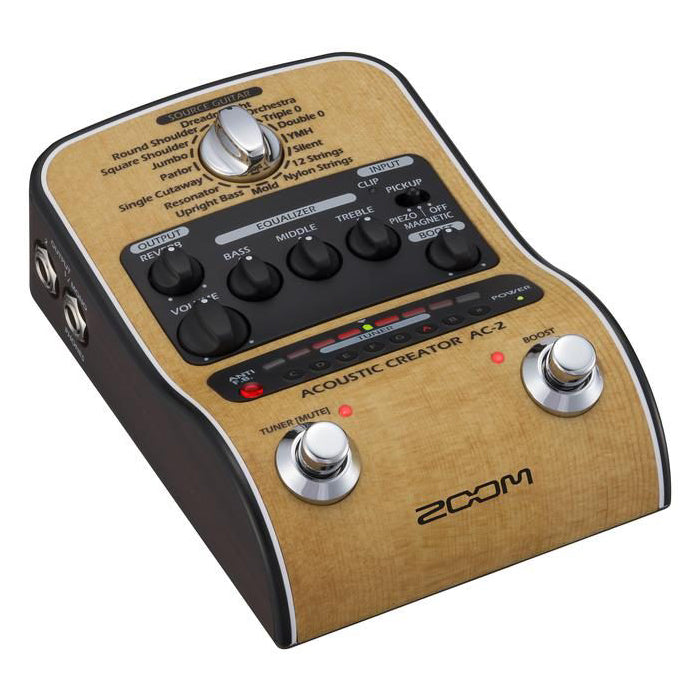 Zoom AC-2 Acoustic Creator DI Guitar Pedal