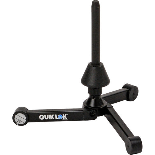 Quiklok WI-996 Stand for Flute, Clarinet, or Soprano Sax (Black)