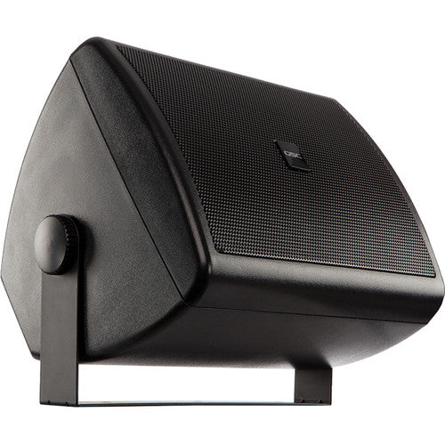 QSC AC-S4T-BK 4'' 2-Way AcousticCoverage Loudspeakers (Pair, Black)