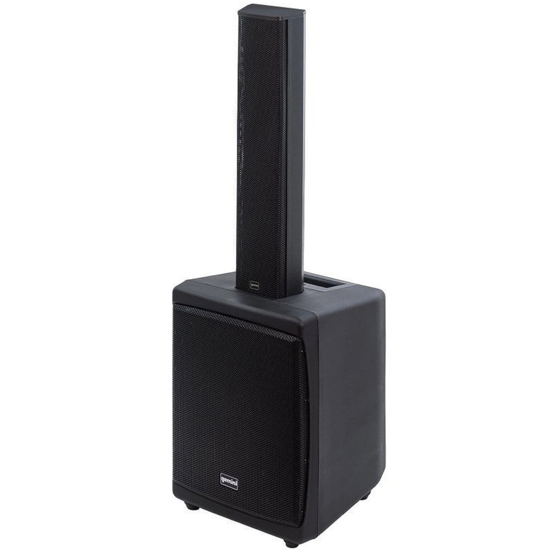 Gemini WRX-843 Powered Column Array PA Speaker System w/ 8” Subwoofer