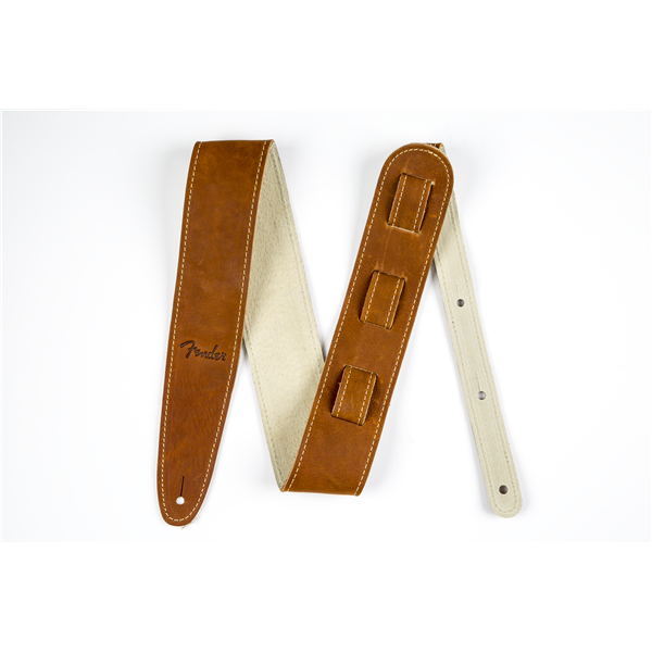 Fender Ball Glove Leather Strap - Brown