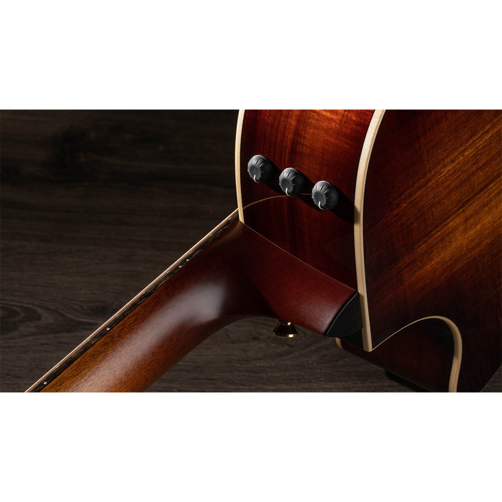 Taylor Guitars K22ce, Hawaiian Koa Top, Hawaiian Koa Back and Sides, West African Crelicam Ebony Fretboard, Expression System ® 2 Electronic, Venetian Cutaway with Taylor Deluxe Hardshell Brown Case