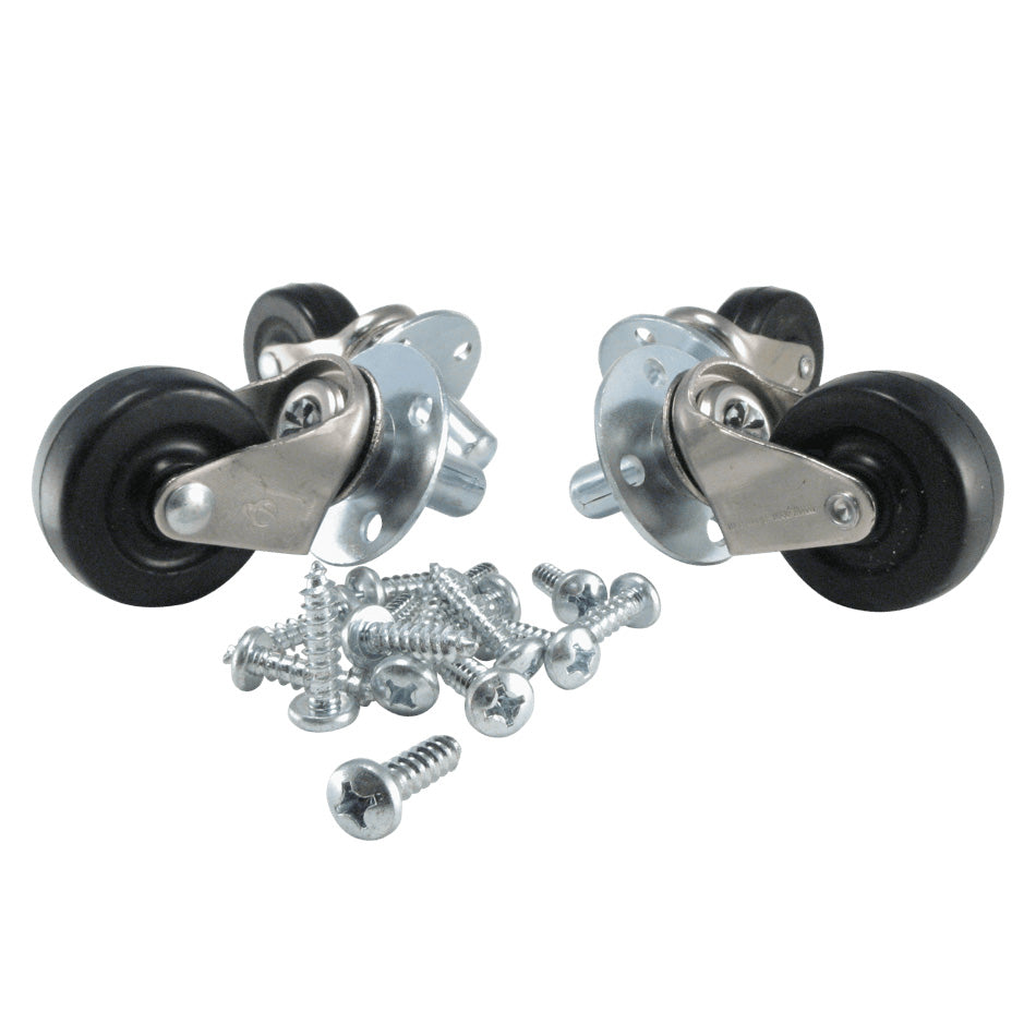 Ernie Ball Amp Caster Set Deluxe Pop-in Socket