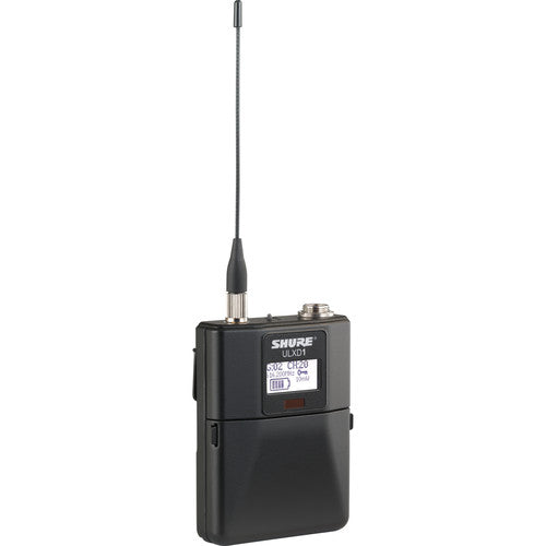 Shure ULXD1-V50 VHF Wireless Bodypack Transmitter V50 Frequency
