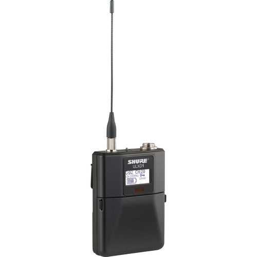 Shure ULXD1 Digital Bodypack Wireless Transmitter for ULX Digital Systems TA4M V50: 174 - 216 MHz