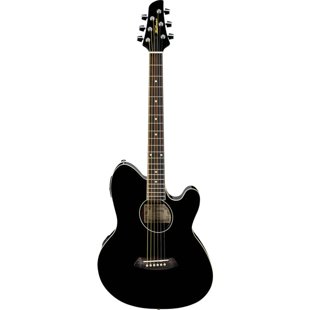 Ibanez TCY10E Acoustic-Electric Guitar - Black High Gloss