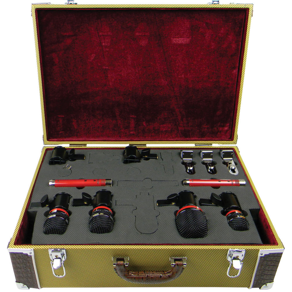 Avantone Pro TC1 Locking Padded Heavy-Duty Tweed Microphone Case