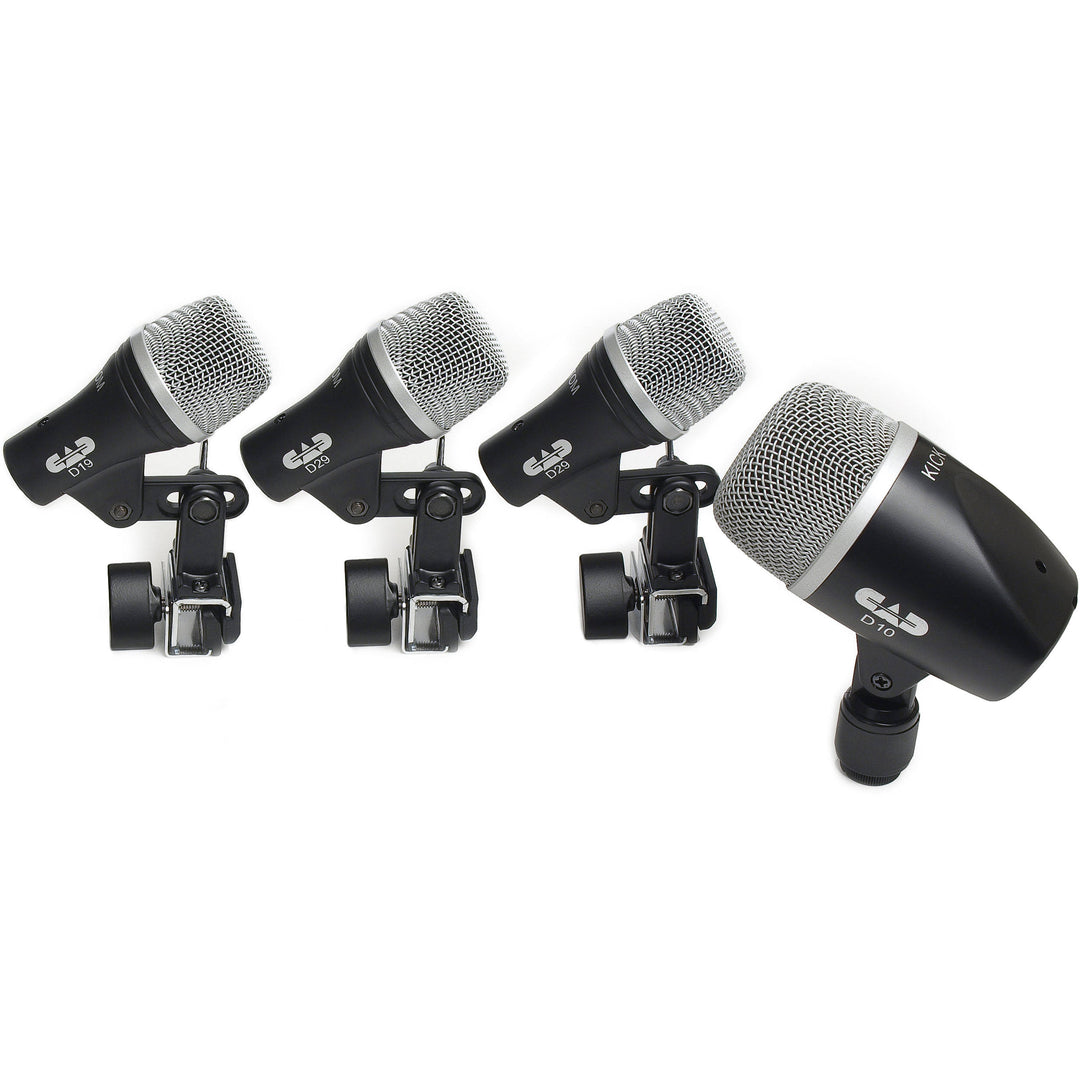 CAD Audio STAGE4 - 4 piece Drum Mic Pack 2 x D29,D19 & D10