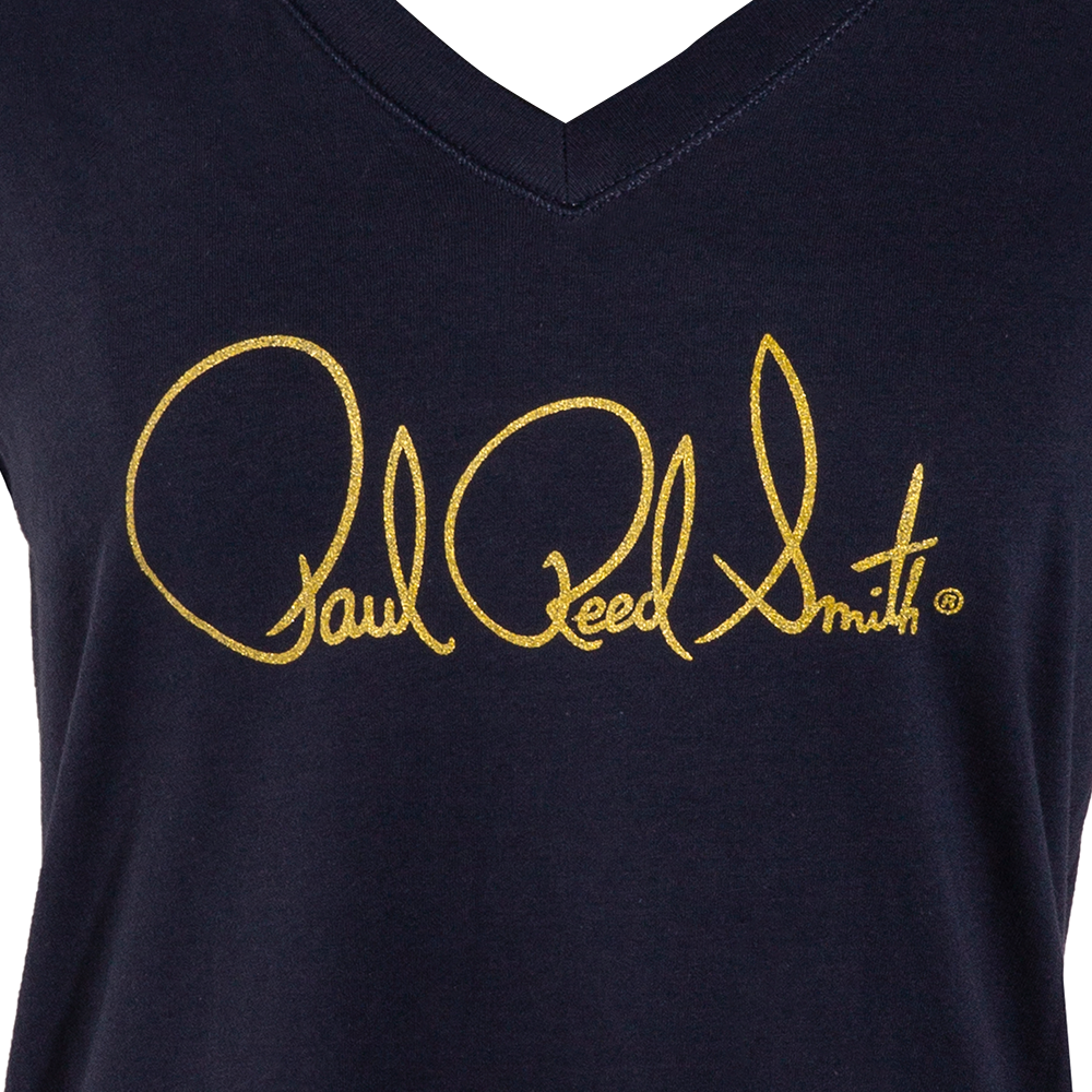 PRS Women's Tee, Short-Slv, PRS Signature Logo - Navy Blue
