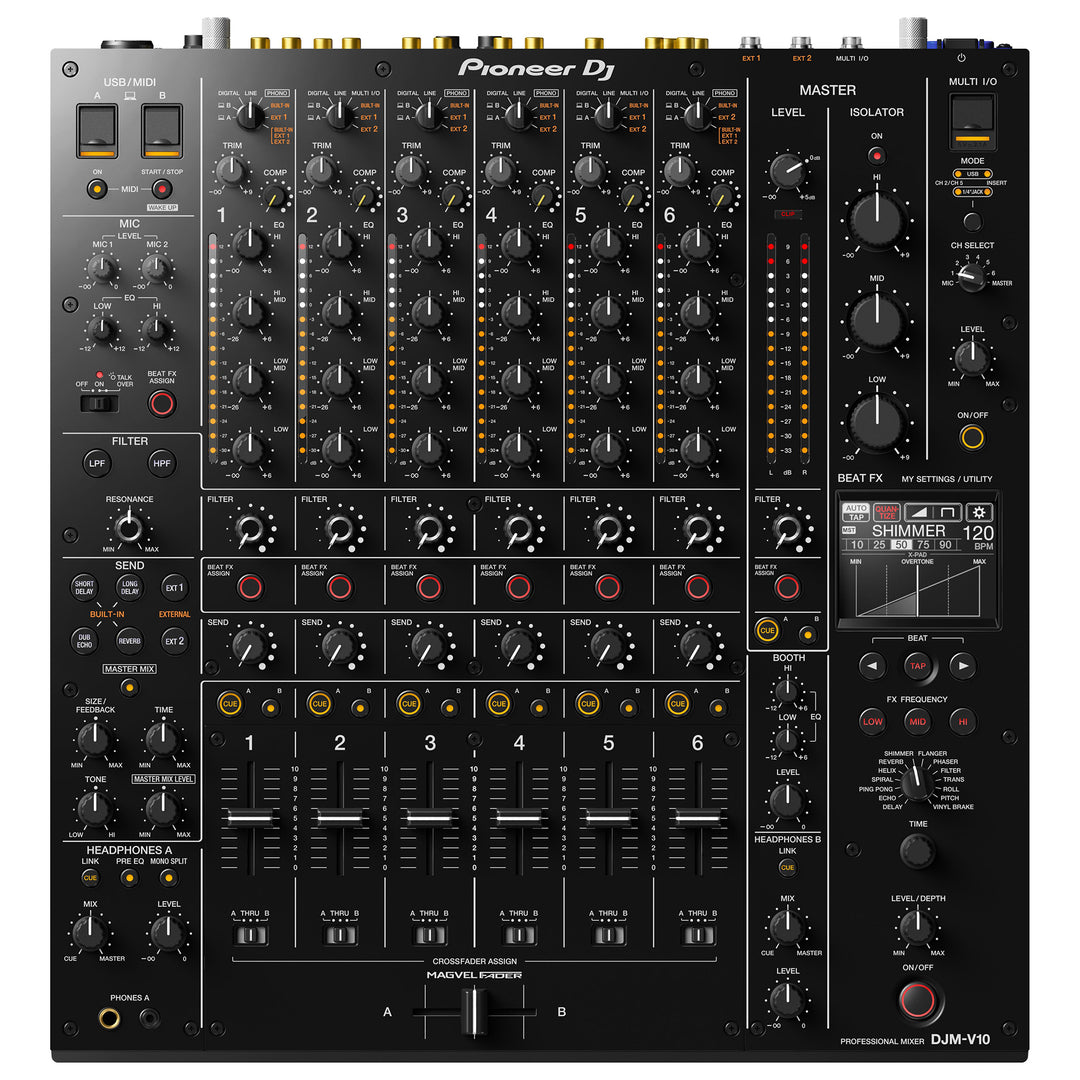 Pioneer DJ DJM-V10 Professional 6-Channel DJ Mixer