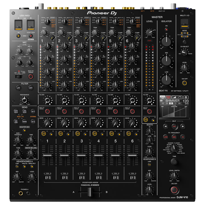 Pioneer DJ DJM-V10 Professional 6-Channel DJ Mixer