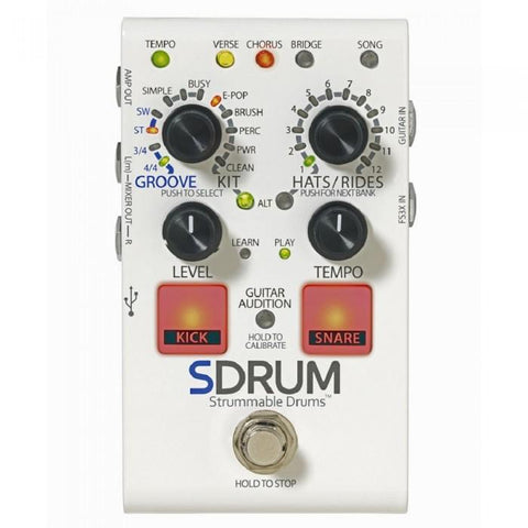 Digitech SDRUM Auto-Drummer Guitar Pedal – Music City Canada