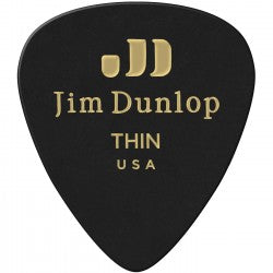 Dunlop 483P-03-T Celluloid Black P.P. Thin